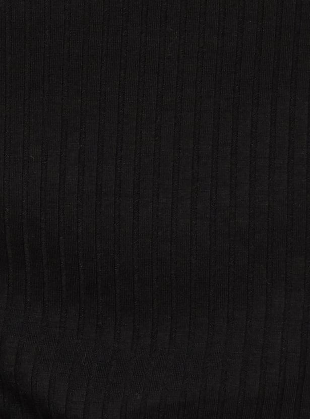 Women Solid Knitted Top