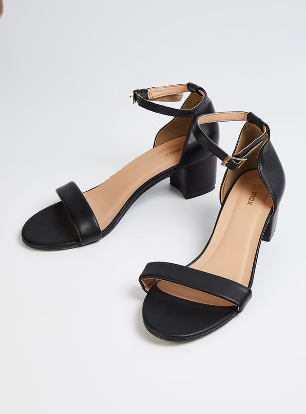 Women Solid Block Heels