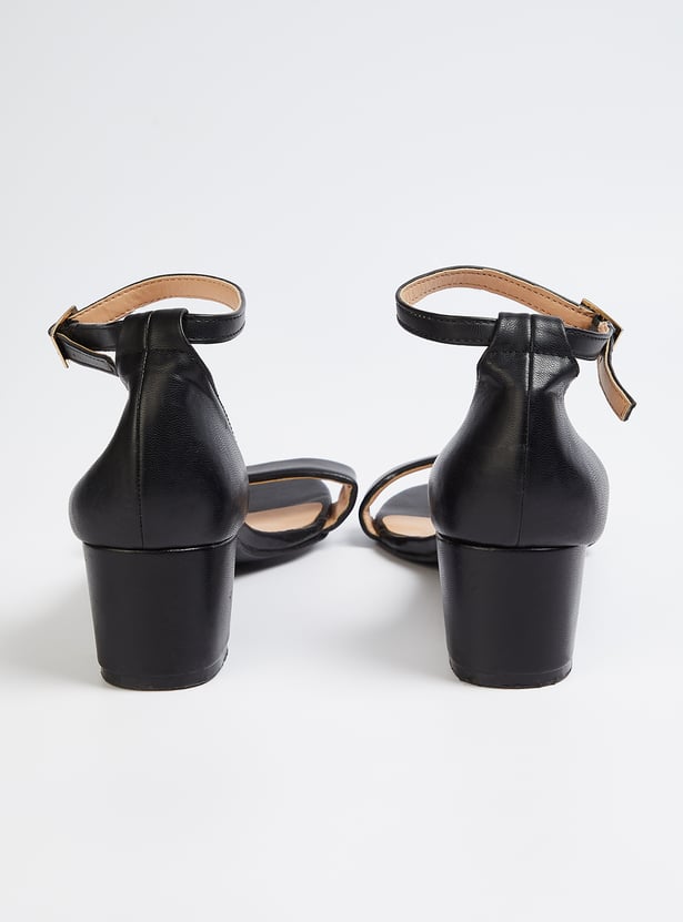 Women Solid Block Heels