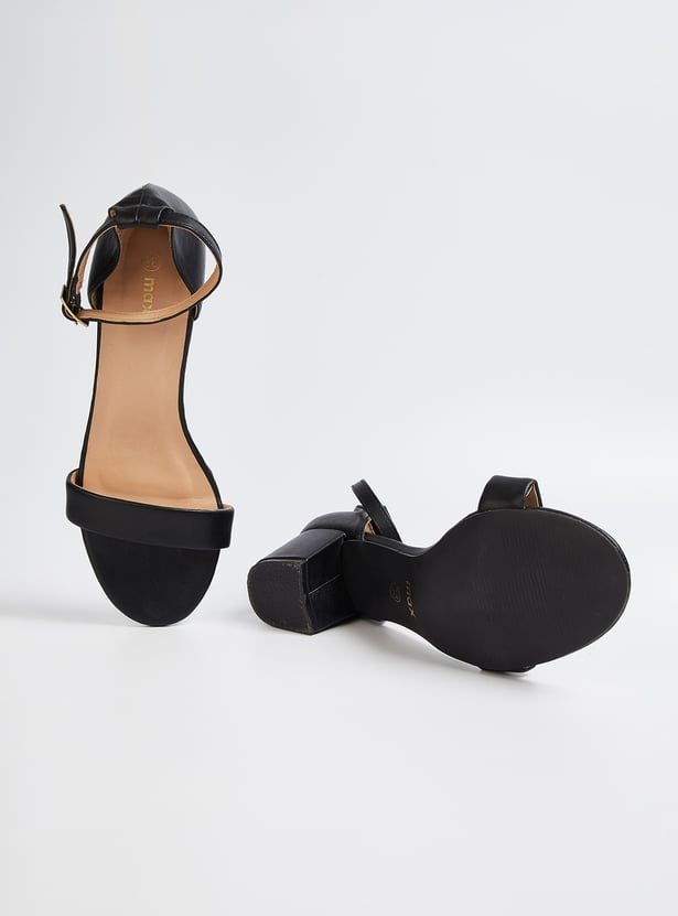 Women Solid Block Heels