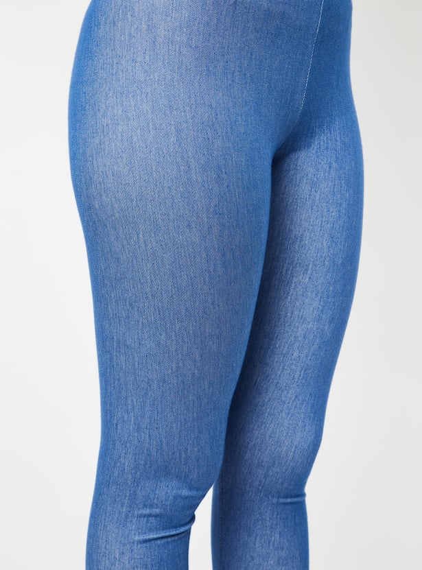 Women Solid Flexi Leggings