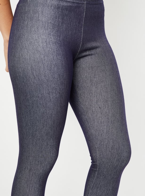 Women Solid Flexi Leggings