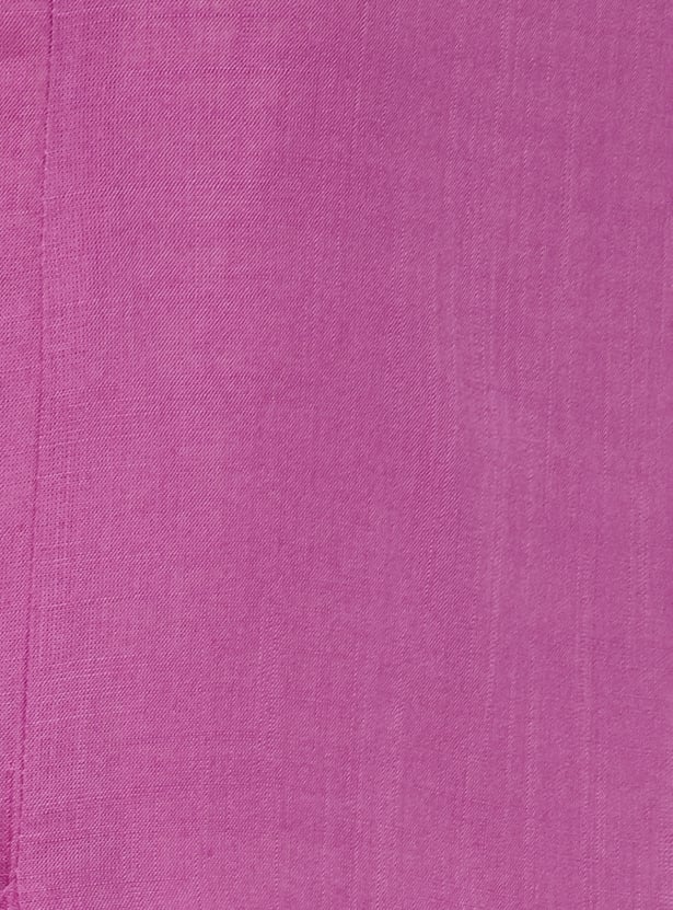 Women Solid Kurta with Pocket