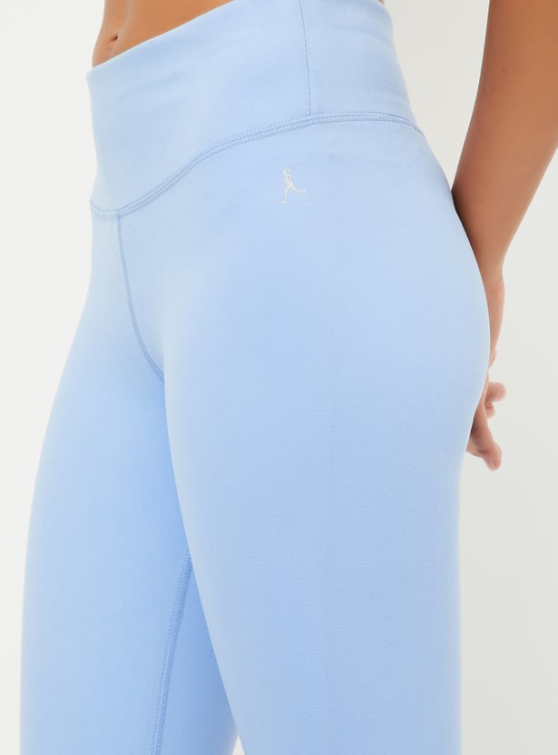 Women Solid Tights with Mild Peach Finish