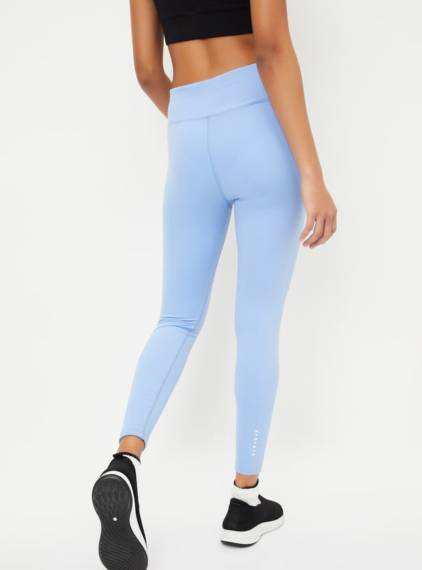 Women Solid Tights with Mild Peach Finish