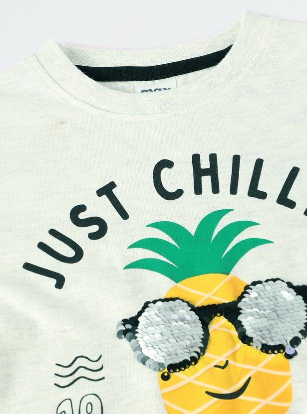 Boys Reversible Sequinned T-shirt