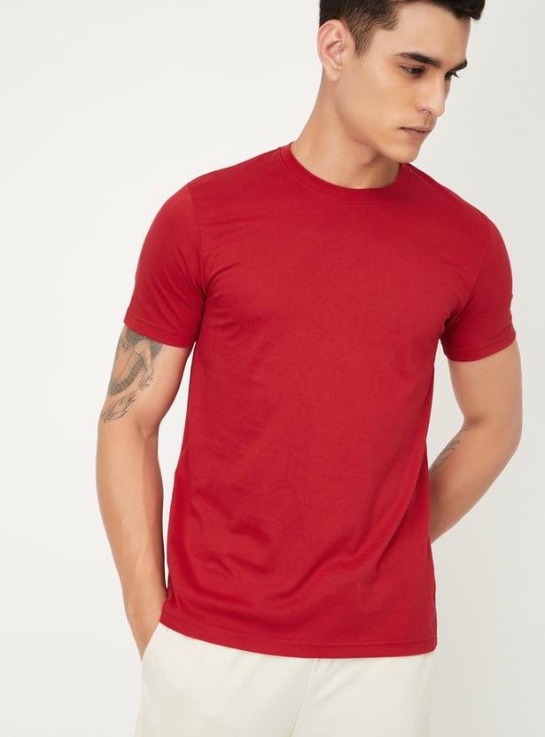 Men Solid Lounge T-shirt