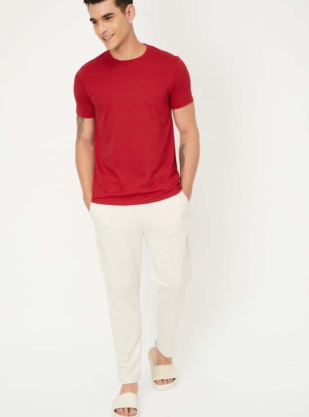 Men Solid Lounge T-shirt