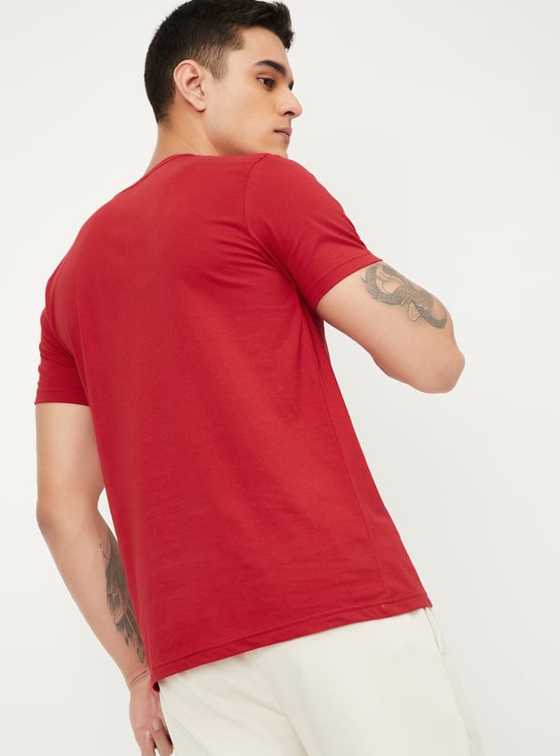 Men Solid Lounge T-shirt