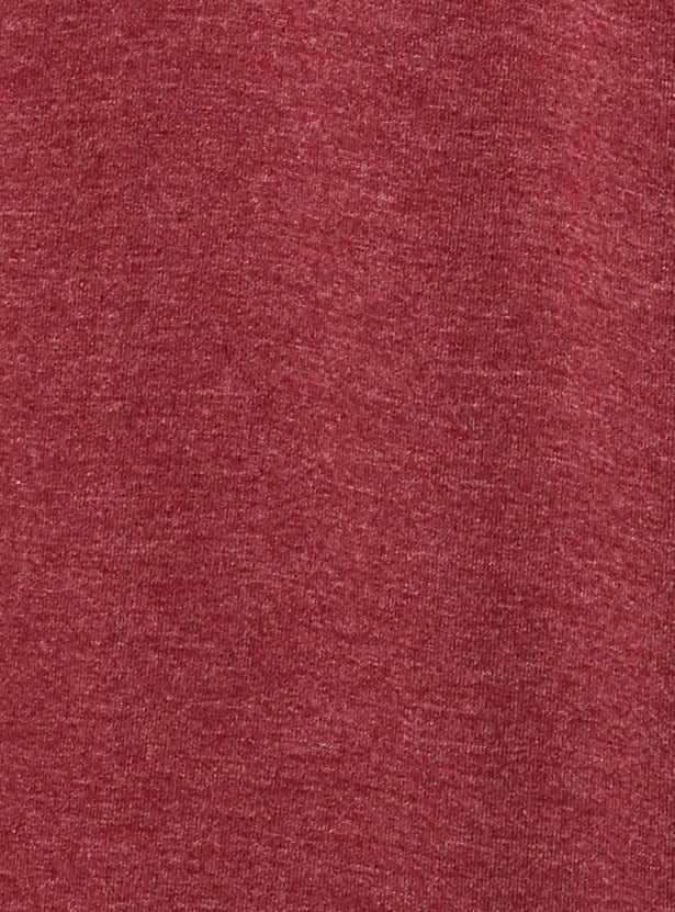 Men Solid Loungewear T-shirts - Pack of 2