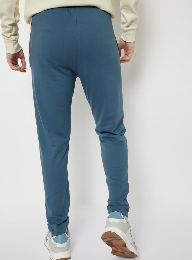 Men Solid Athleisure Track Pants