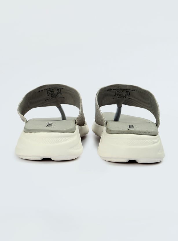 Women Knit Strap Slip-on Sandals