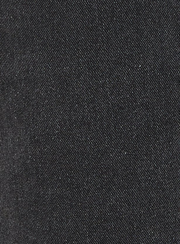 Men Solid Regular Fit Jeans