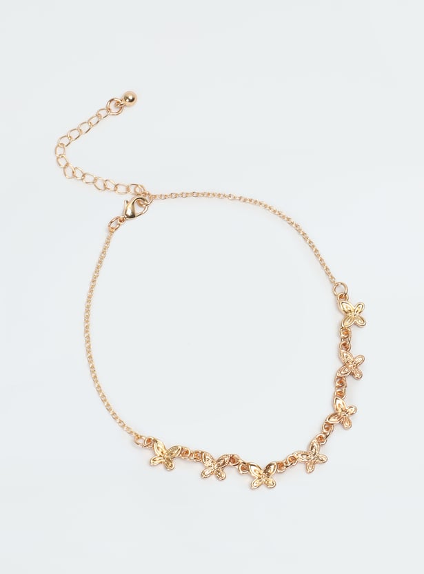 Women Embellished Anklet - Pack of 2