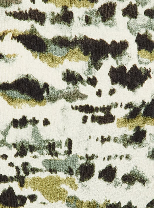 Women Printed Midi Dress