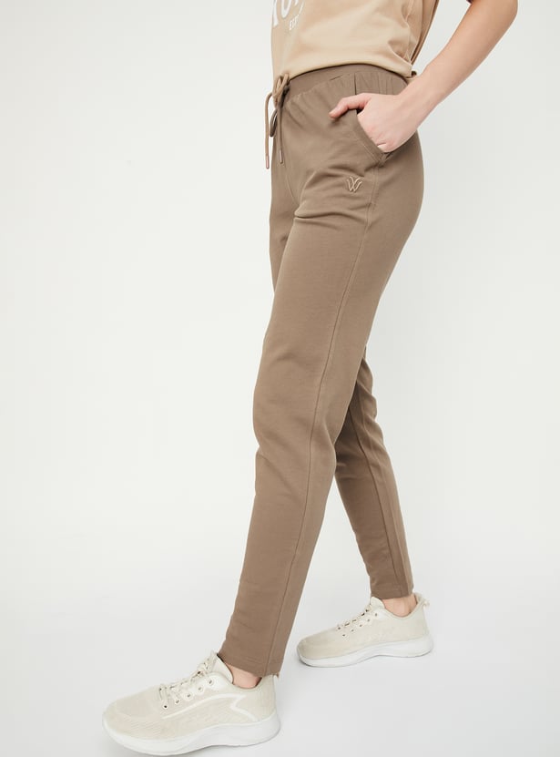 Women Solid Sports Track Pants