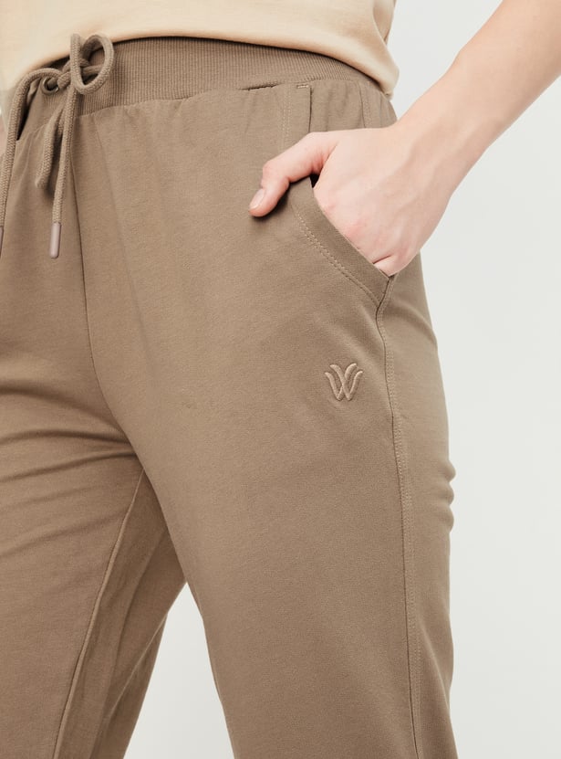 Women Solid Sports Track Pants