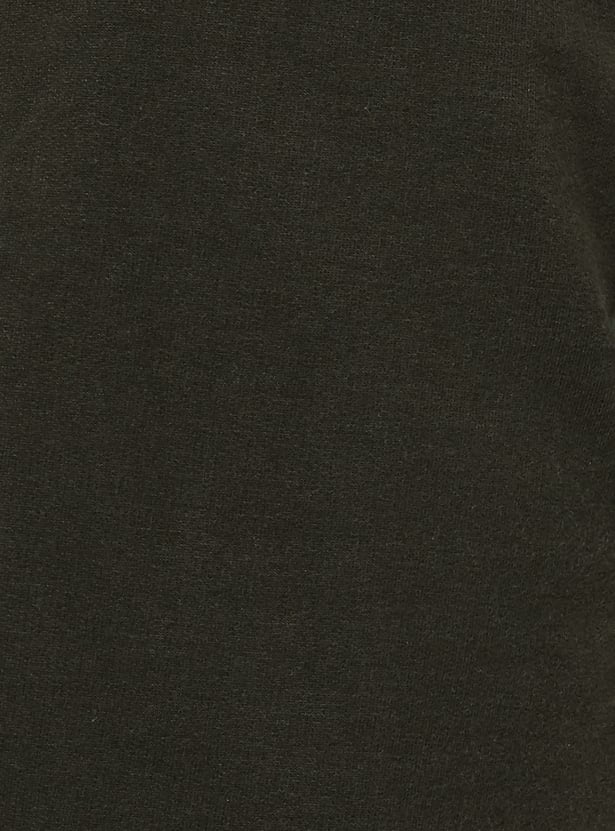 Men Solid Athleisure Shorts