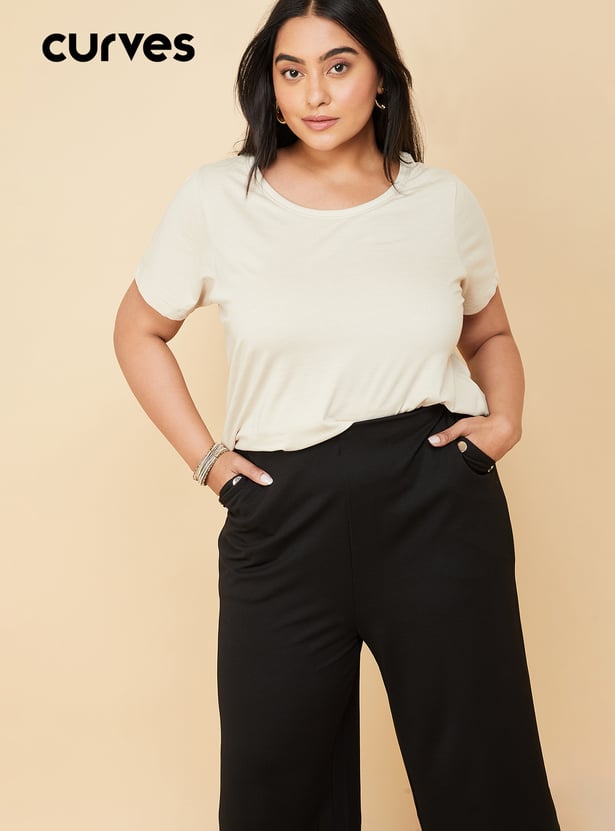 Women Solid T-shirt