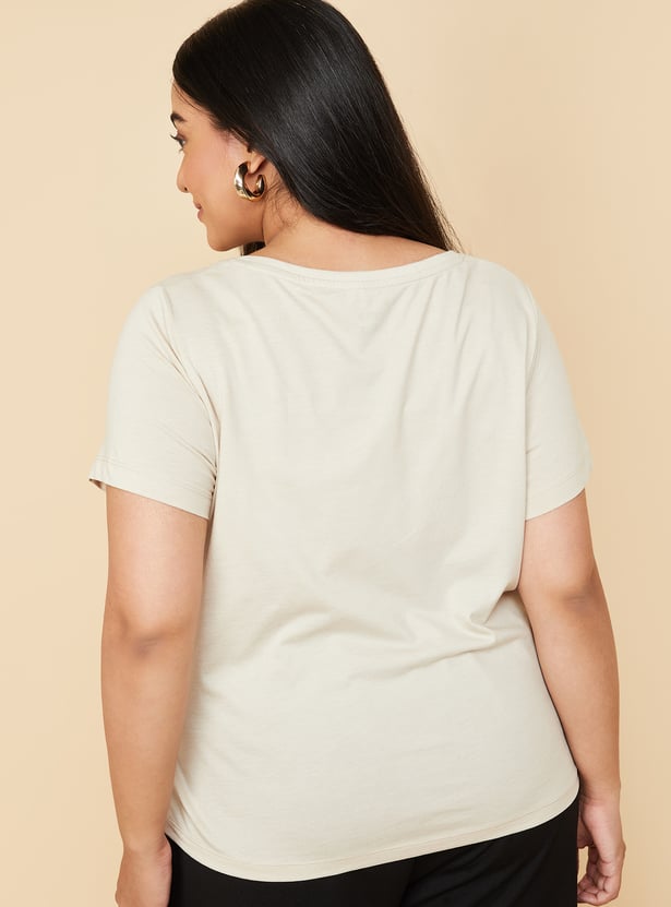 Women Solid T-shirt