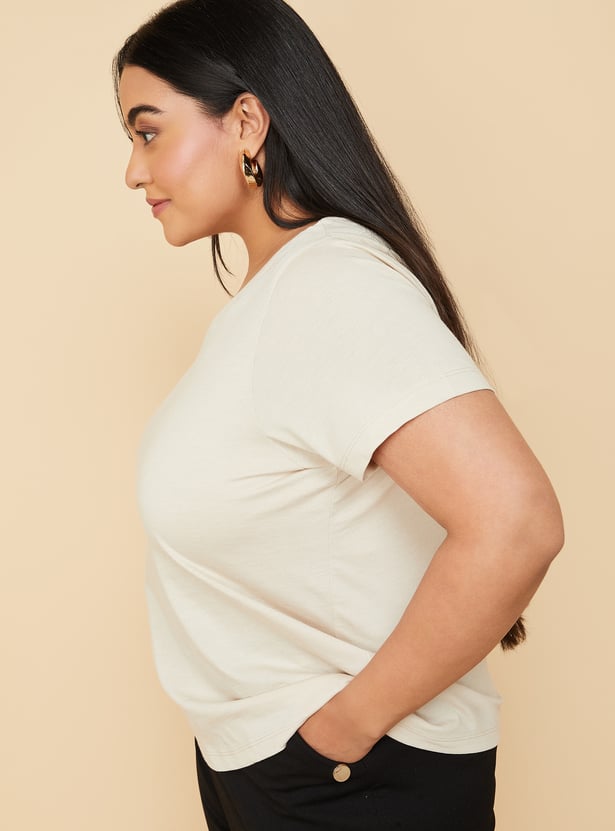 Women Solid T-shirt