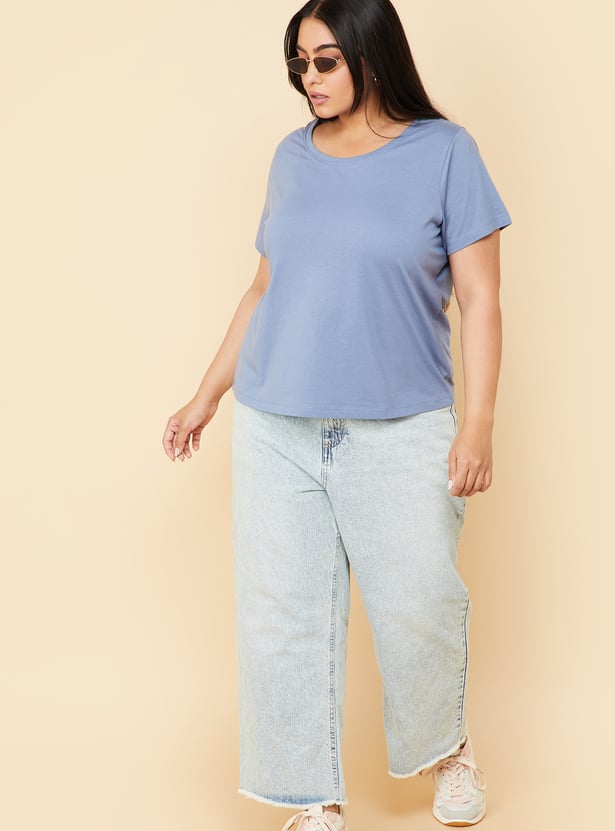 Women Solid T-shirt