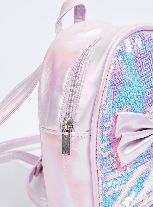 Buy Kids Sequinned Backpack Online at just