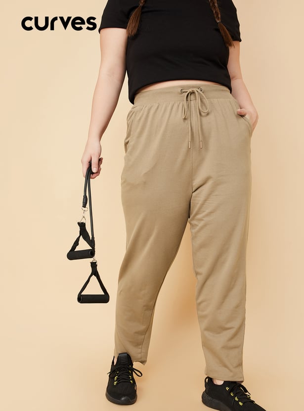 Women Solid Sports Track Pants