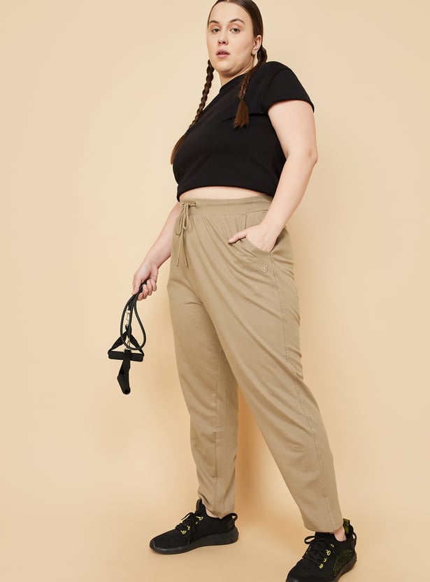 Women Solid Sports Track Pants