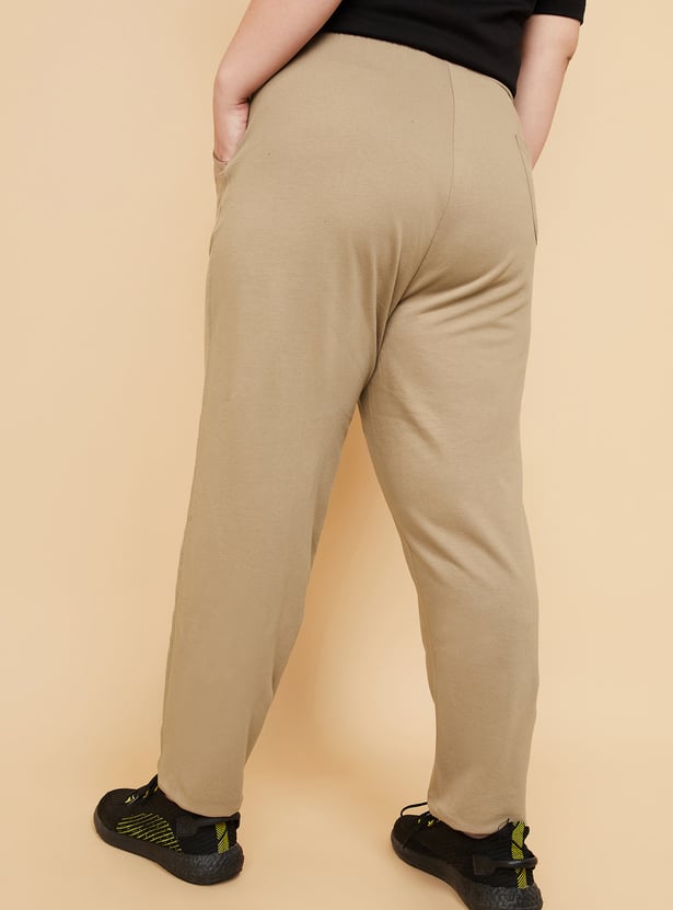 Women Solid Sports Track Pants