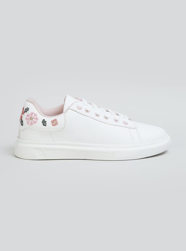 Women Embroidered Sneakers