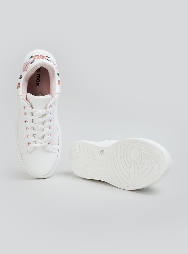 Women Embroidered Sneakers