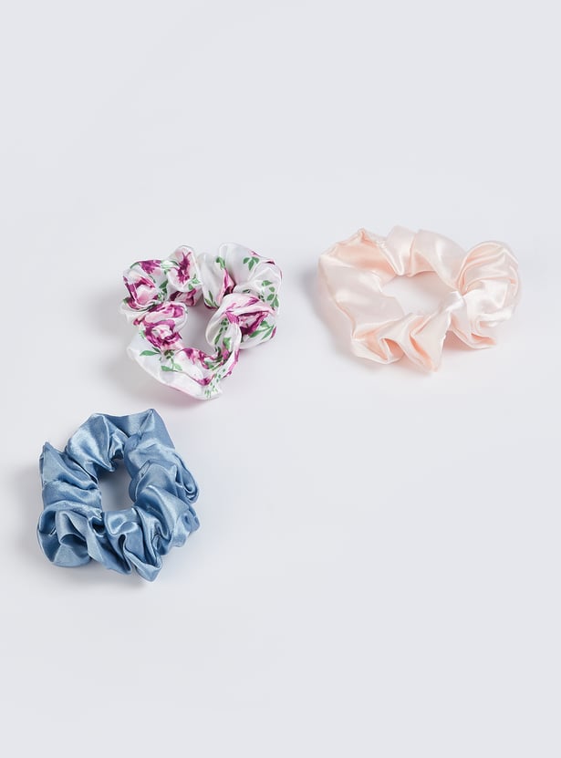 Women Assorted Scrunchies - Pack of 3