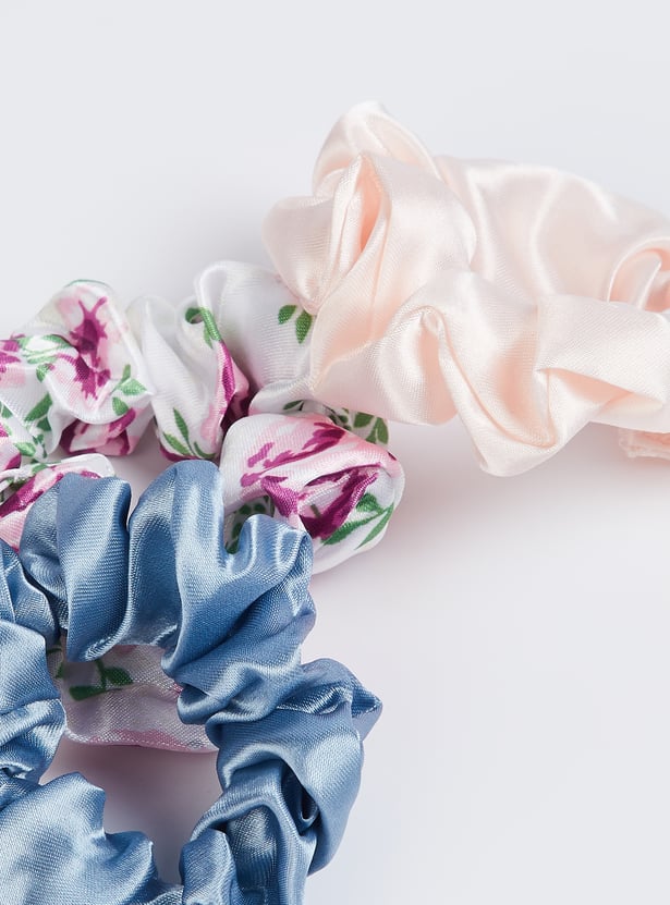 Women Assorted Scrunchies - Pack of 3