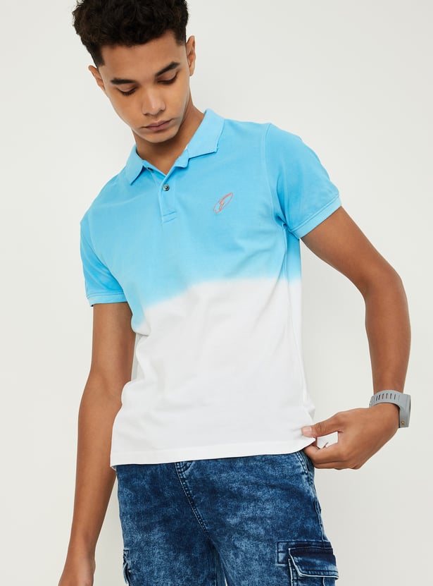 Boys Ombre Polo T-shirt