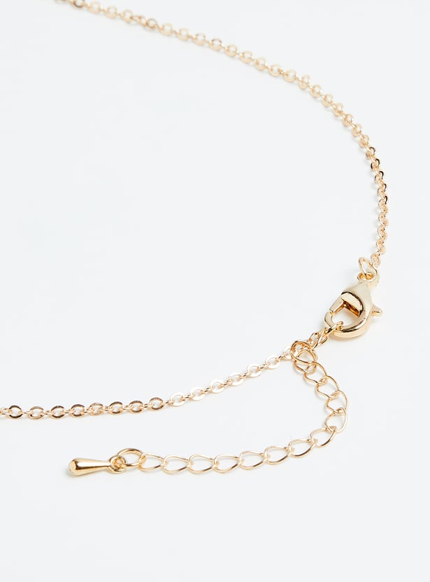 Girls Necklace Set with Ring and Bracelet