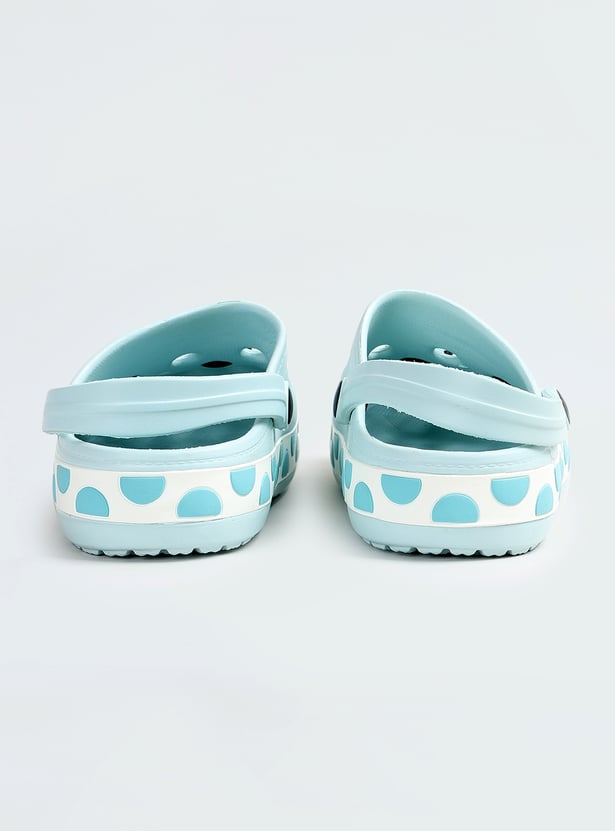 Girls Charm-Detailed Clogs