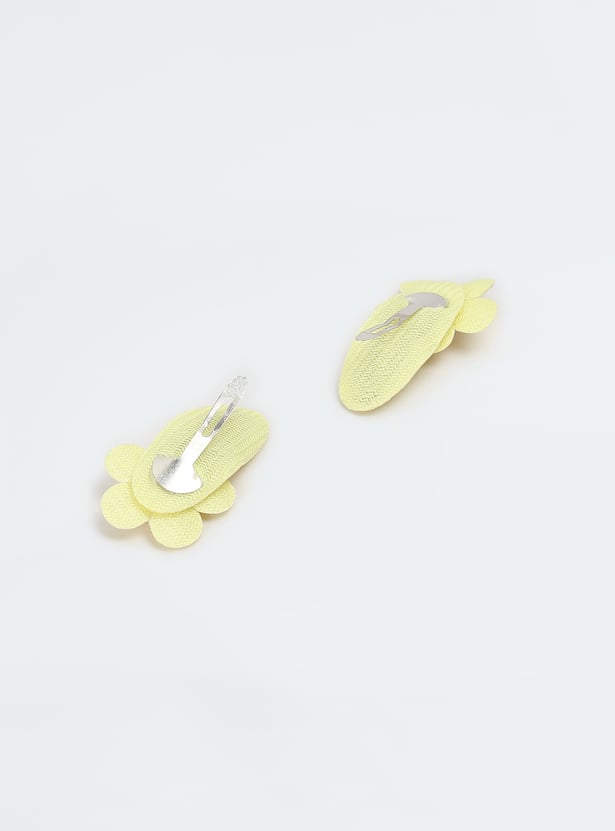 Girls Printed Tic Tac Hair Clip - Pack of 2