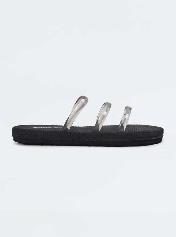 AMERI CROOKED HOLE SANDALブラックM新品 CROOKED HOLE SANDAL