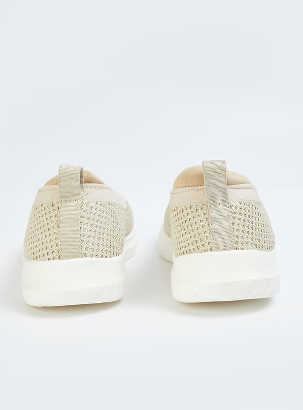 Women Knit Slip-On Casual Shoes