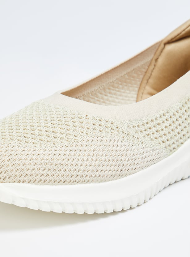 Women Knit Slip-On Casual Shoes