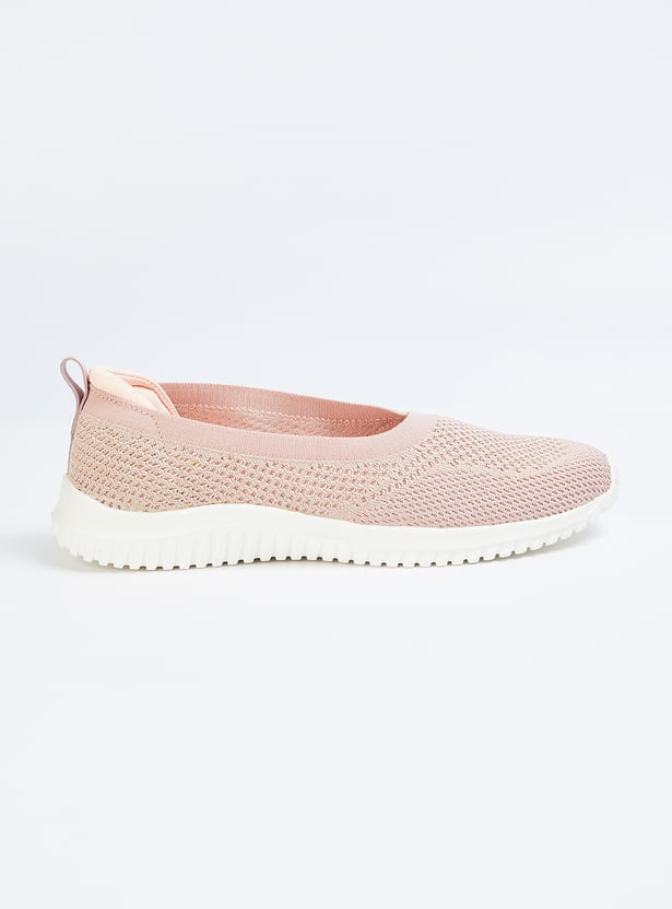 Women Knit Slip-On Casual Shoes