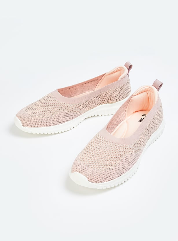 Women Knit Slip-On Casual Shoes