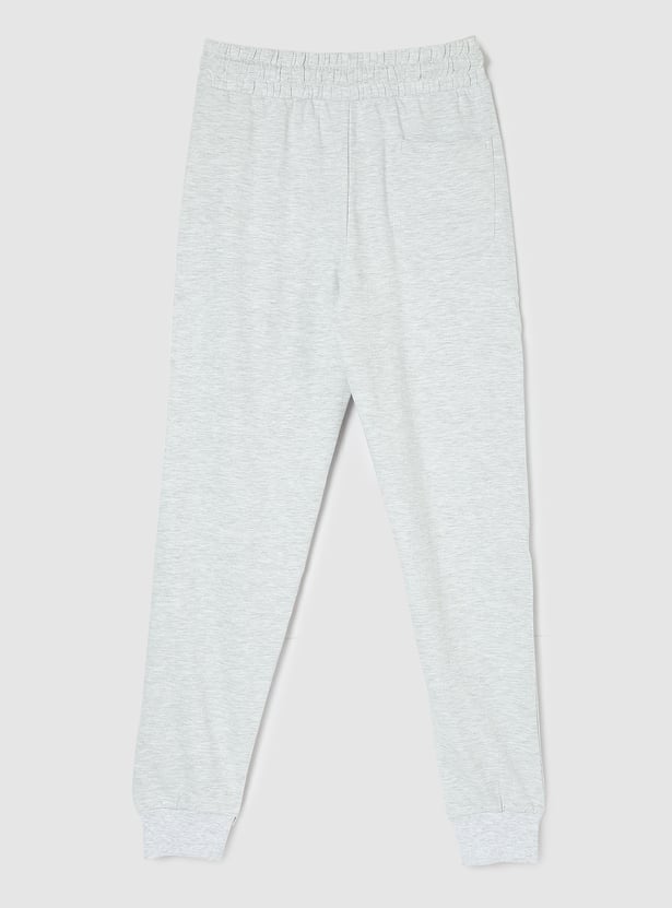 Boys Solid Knit Joggers