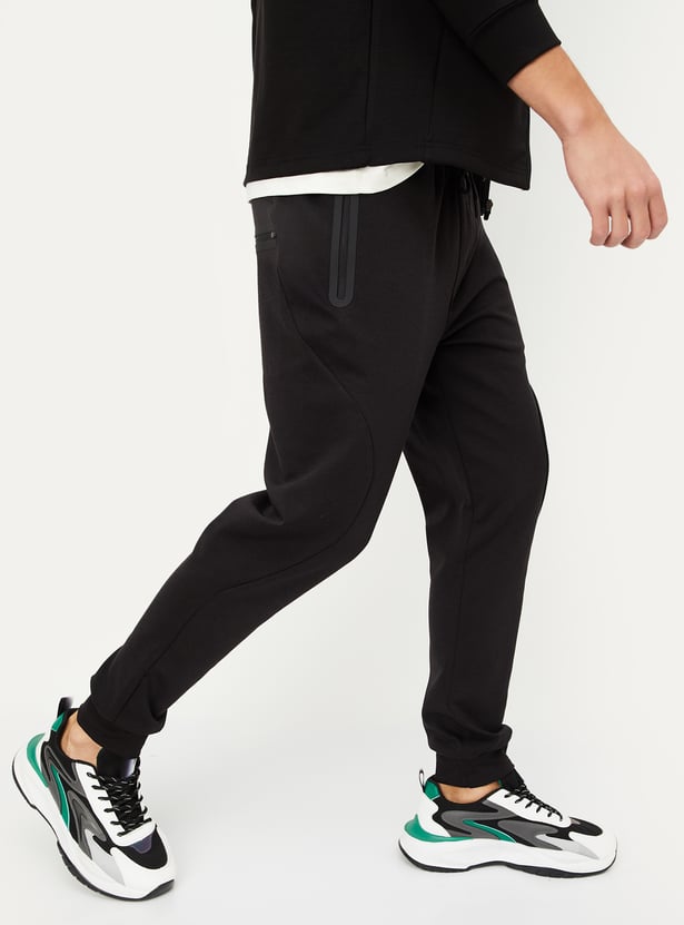 Men Solid Athleisure Joggers