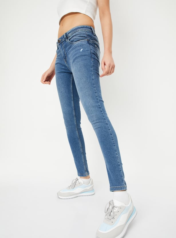 Women Skinny Fit Push-Up Jeans