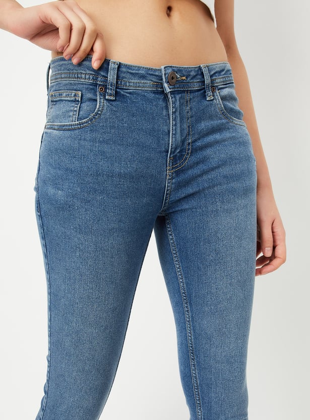 Women Skinny Fit Push-Up Jeans