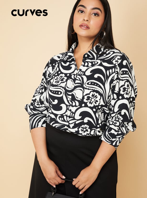 Women Abstract Printed Shirt