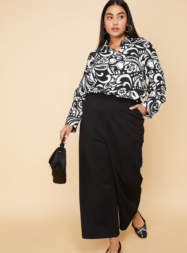 Women Abstract Printed Shirt