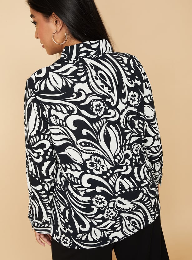 Women Abstract Printed Shirt